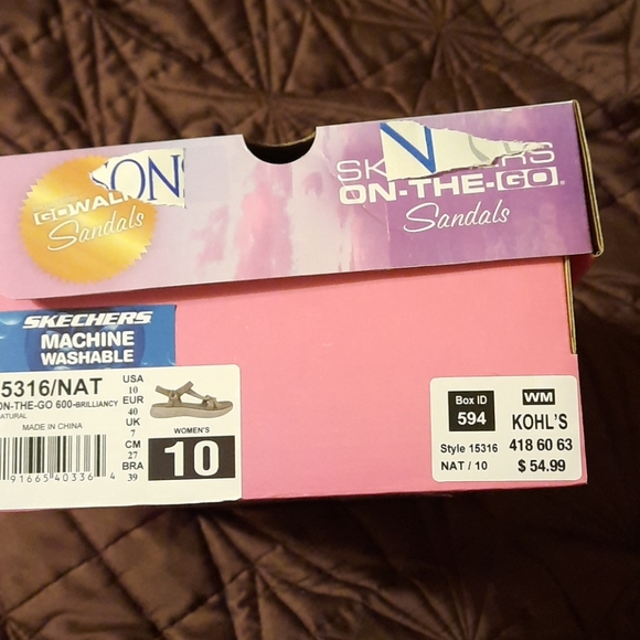 Sketchers on the go sandal. Size 10 - Picture 4 of 4